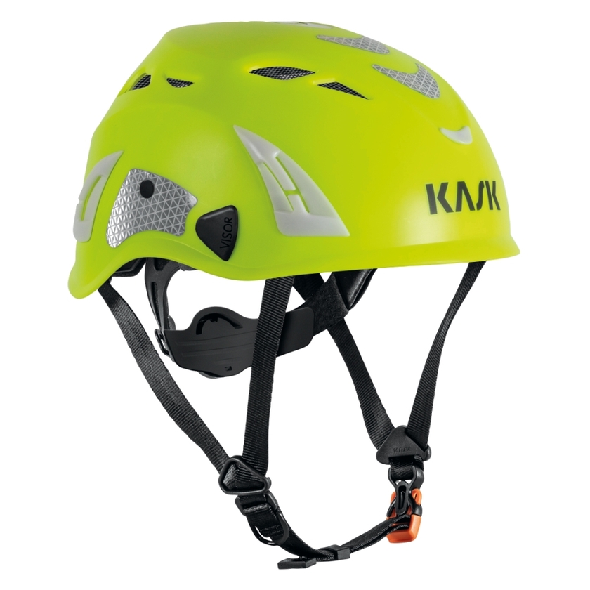 SKYDDSHJÄLM SUPERPLASMA AQ KASK HIVIZ GUL