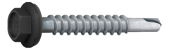 BYGGPLÅTSKRUV JT2-3H EJOT SVART 9011 6,3X22 MM 250-PACK