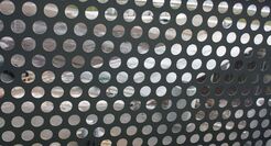 PLÅT FORMAT PERFORERAD ZINK 2000X1000X1,0 MM