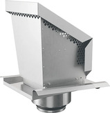 TAKHUV AVLUFT BRVAA STÄLLBAR FÖR 2-KUP BETONGPANNA