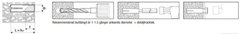 SLAGANKARE LAL PLUS KRAGE ETA EJOT FZB M8X30 100P