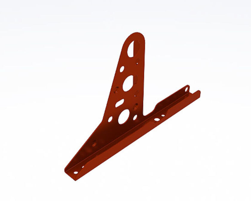 INFÄSTNINGSPROFIL UNIVERSAL WELAND RÖD 330X200X60 MM