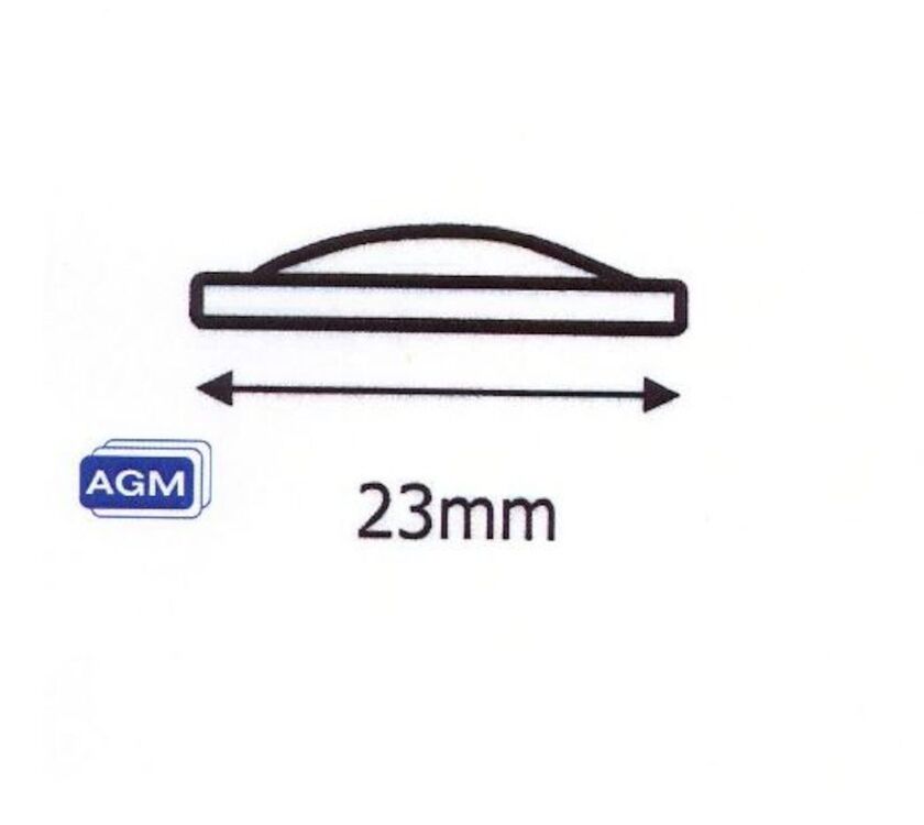 KUPOLBRICKA ALU 23 MM