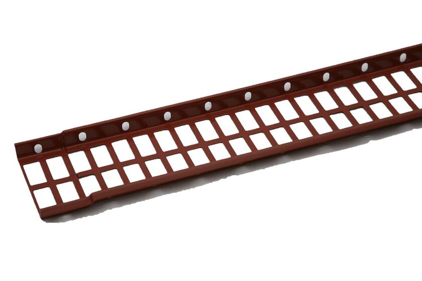 SNÖRASGALLER PROFILDURK WELAND RÖD 1500X155 MM