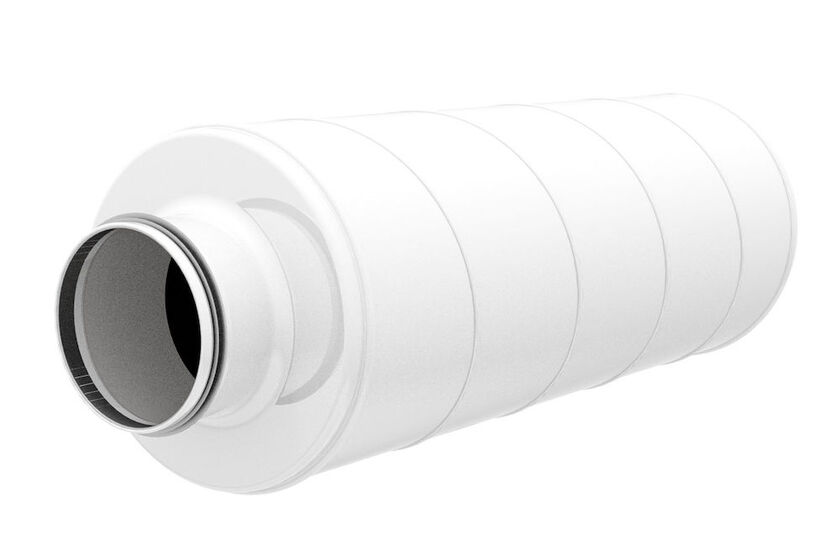 LJUDDÄMPARE HCF-AS E60 VIT 50 MM STENULL 250 600MM