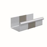 EXPANSIONSSTYCKE REKTANGULÄR RHEINZINK BRIGHT ROLLED 85 MM