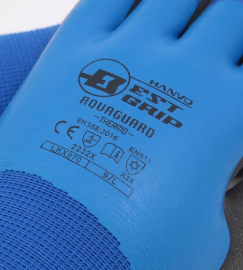 VINTERHANDSKE LKX970 HANVO VATTENTÄT STRL 8