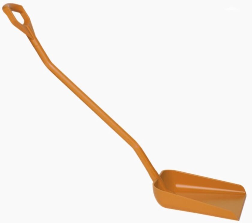 SNÖSKYFFEL VIKAN ERGONOMISK ORANGE 1310 MM
