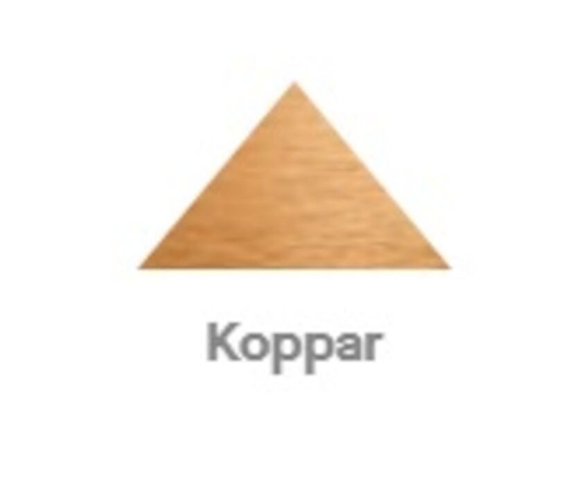 GRENRÖR 60° PLANNJA KOPPAR 120 MM