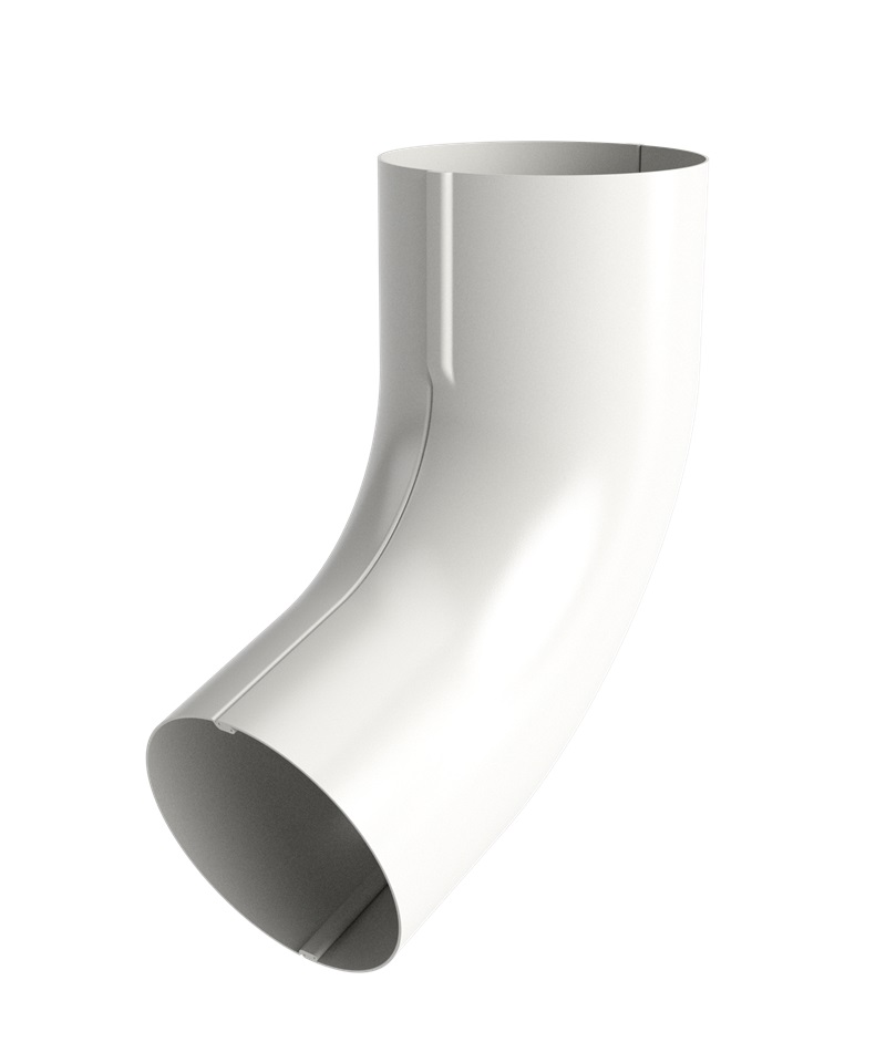 RÖRVINKEL 60 GR PLANNJA VIT 80 110 MM
