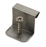 FASTKLAMMER MED SKRUV