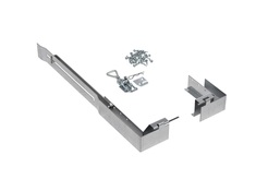 TAKLUCKEBESLAG INKL LÅSNING  GALV