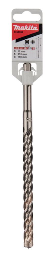 BORR NEMESIS2 4-CUT SDS PLUS MAKITA 12X160/210MM