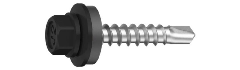 FARMARSKRUV LÄTTBALK EJOT SVART 9011 4,8X20 MM 250-PACK