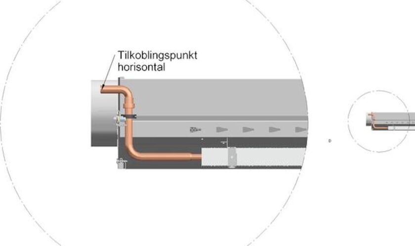 KYLBAFFEL SVALBARD I LÅG STD KYLBATTERI 2400 MM