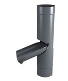 UTKASTARE FÄLLBAR PLANNJA ALU MÖRKGRÅ 20 90 MM