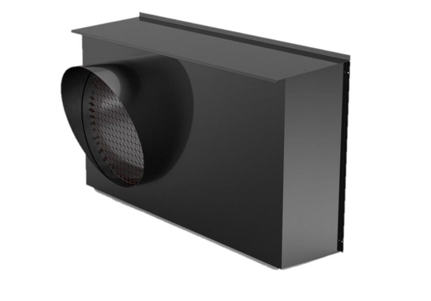 KOMBIDON KDHA SVART 160 MM