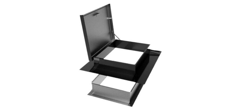 TAKLUCKA PLÅT PLANNJA SVART 01 MATT 700X900 MM