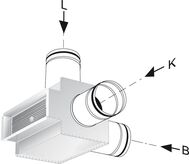 ANSLUTNINGSLÅDA TRG 500X150 250-L