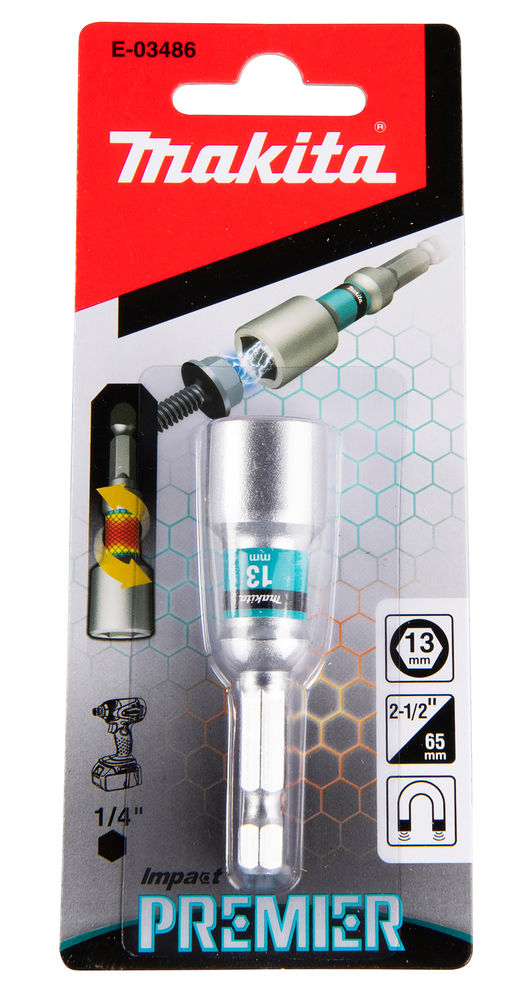 HYLSA MAGNET TORSION 1/4 MAKITA 13X65 MM