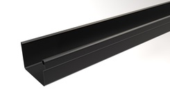 HÄNGRÄNNA REKTANGULÄR 125 MM 4 M