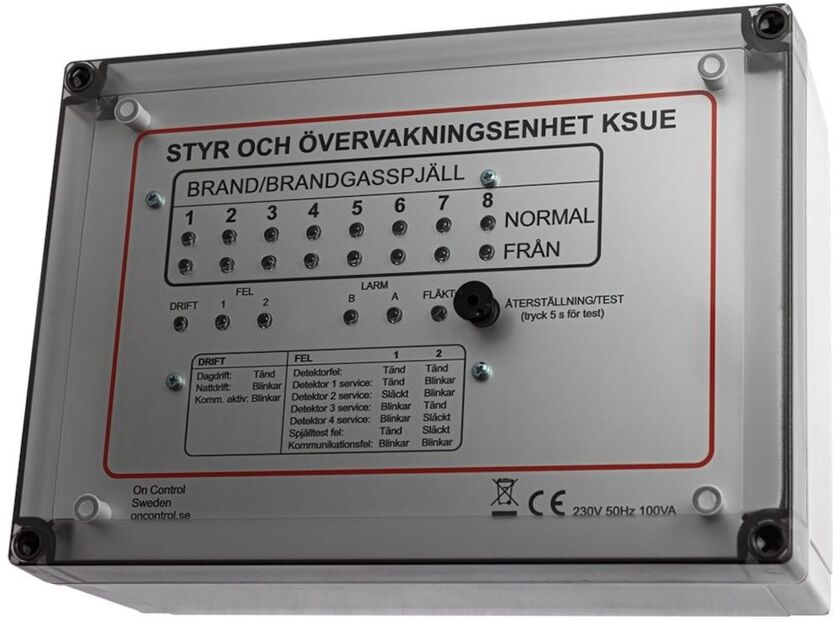KONTROLLENHET KSUE 8/16 SPJÄLL