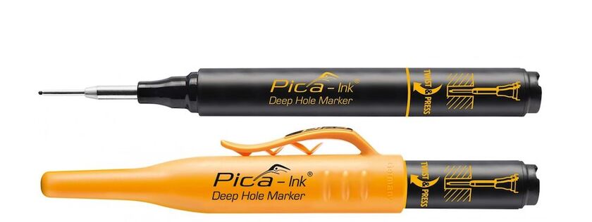DJUPHÅLSMÄRKARE PICA INK SVART