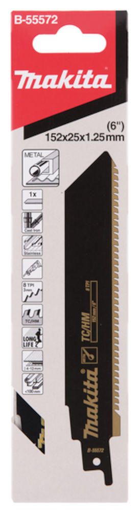 TIGERSÅGBLAD KARBID MAKITA 152X1,25 MM