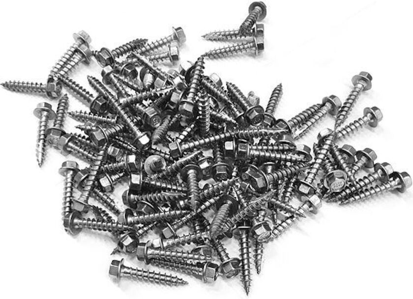 TRÄSKRUVSATS WELAND 6-KANT RF 6X30 MM 100-PACK