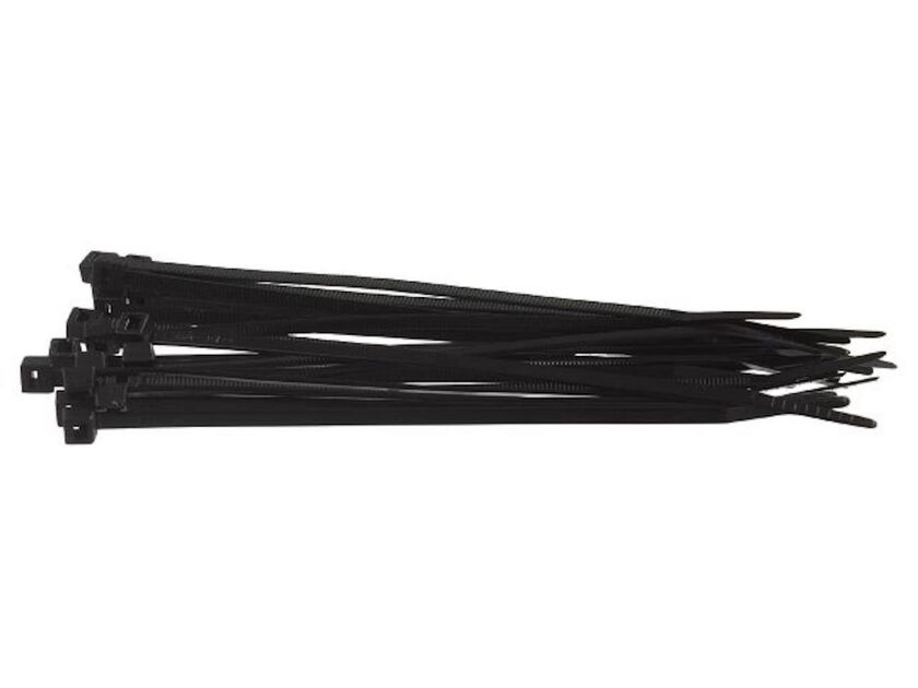 BUNTBAND SVART 143X3,6 MM 100-PACK