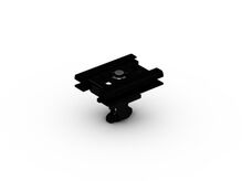 KLÄMMA GLAS/GLAS KOMPL. WELAND SOLSYSTEM SVART