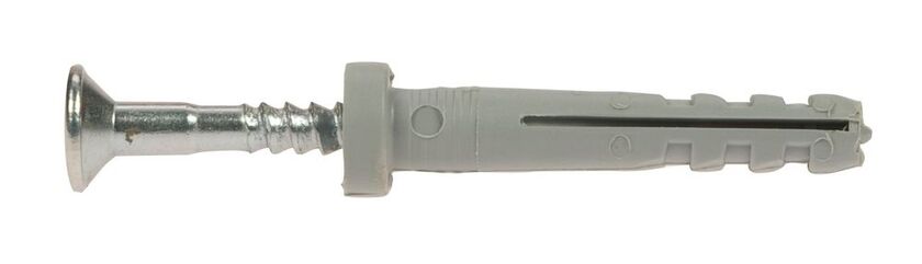 SPIKPLUGG MED KRAGE/STÅLSPIK EJOT 6X40 MM 100P