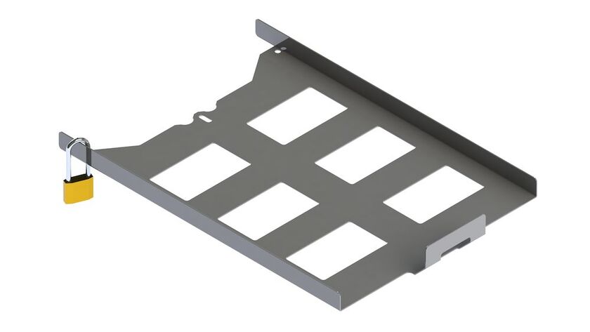 LUCKA RYGGSKYDD INKL. LÅS CWL ANTRACITGRÅ