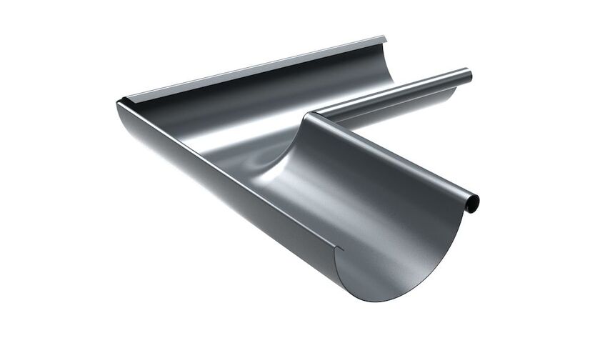 RÄNNVINKEL INNER 90° PLANNJA ALUMINIUM MÖRKGRÅ 20 125 MM