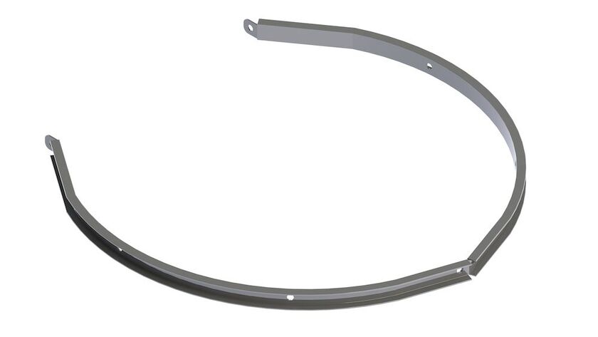 RYGGSKYDDSBYGEL FASADSTEGE CWL ANTRACITGRÅ 650 MM