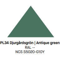 PLÅT RULLE GREENCOAT PRO BT STD DJURGÅRDSGRÖN 34 1250X0,6 MM