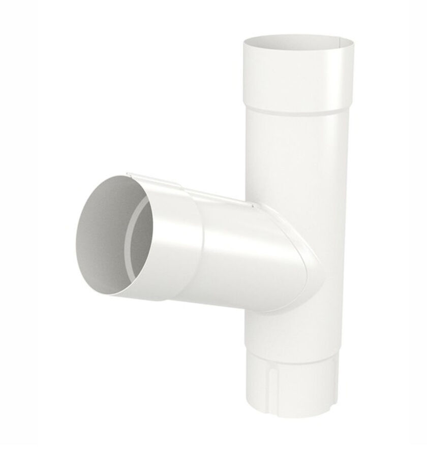 GRENRÖR 60° PLANNJA VIT 80 120 MM