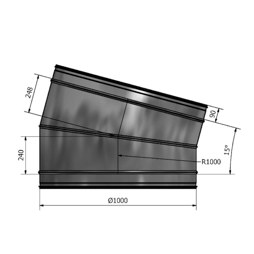 BÖJ HV 15 GR FZ 1000 MM