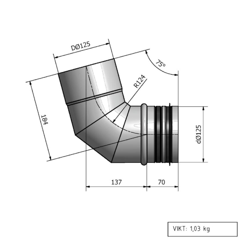 BÖJ HVH HEAT 75 GR 125 MM