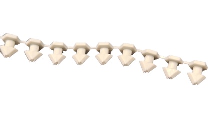 PLASTSTIFT B1 GRÅ 1000-PACK