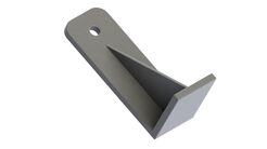 ISSTOPP RÄNNDAL INKL. SKRUV CWL GRÅ 50-PACK