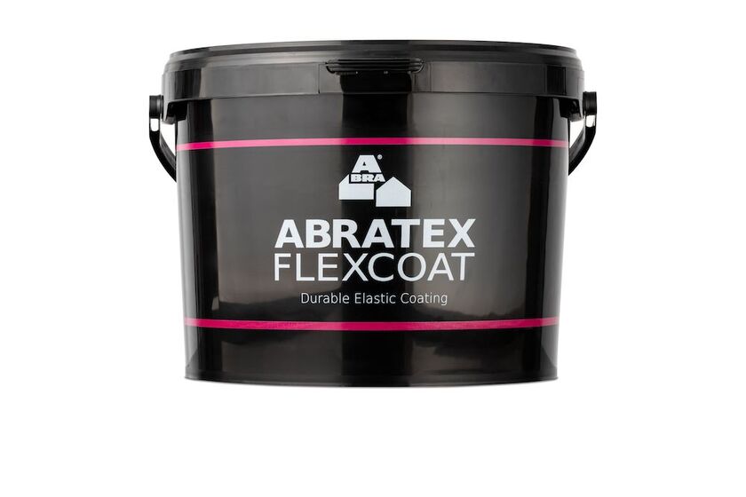 FÄRG FLEXCOAT ABRATEX MÖRKRÖD 10L