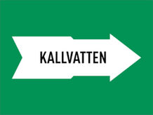 MÄRKBAND KALLVATTEN 160 MM 5000 MM