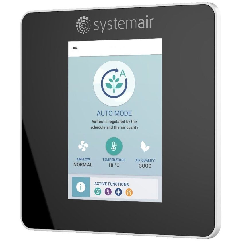 KONTROLLPANEL SAVE TOUCH SVART