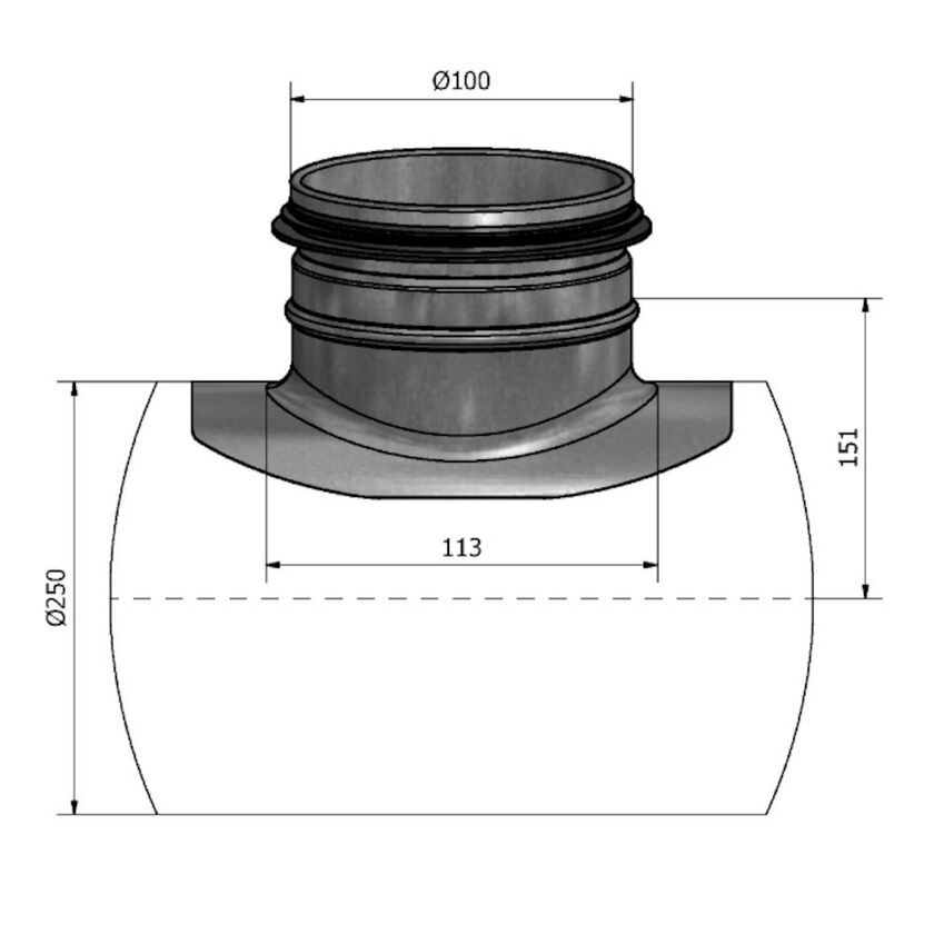 PÅSTICK HPS ZM310 250-100