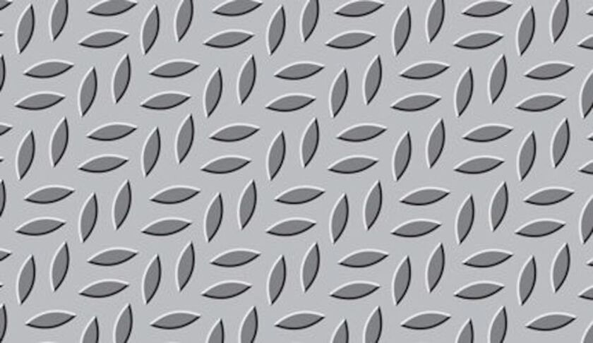 DURKPLÅT FORMAT ALU 5754 RISGRYN 2500X1250X2,0 MM