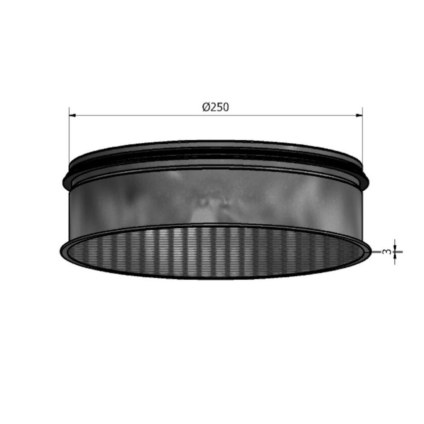 TRÅDNÄTSGALLER HNG NIPPEL FZ 250 MM